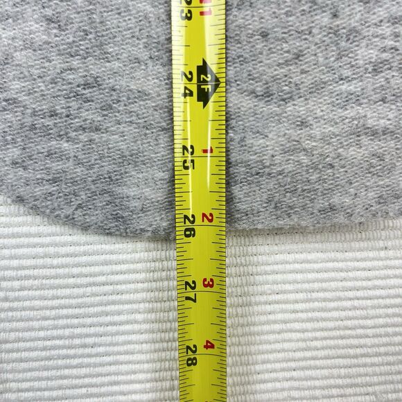 Elliot Lauren Womens Knit Sweater Blazer Grey Size 8 Cotton Single Button Career - Picture 7 of 8